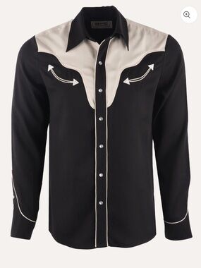*NEW Straight to Hell Western Shirt Size XXXL (FLAW)